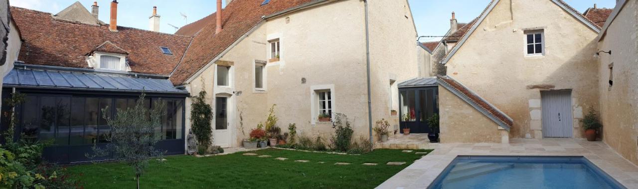 Hotel La Croix Au Maitre Coulanges-la-Vineuse Exteriér fotografie